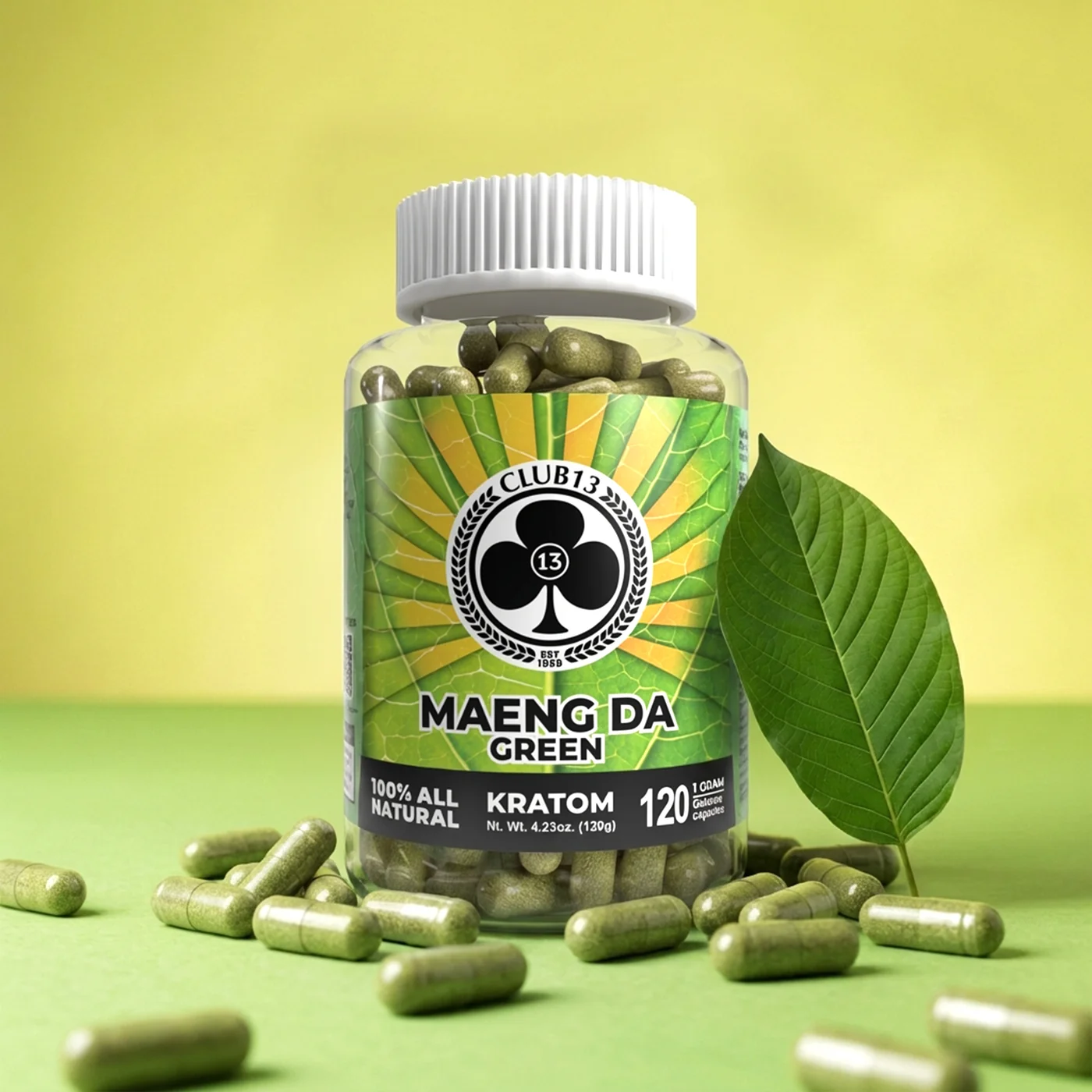 Maeng Da Green Kratom Capsules