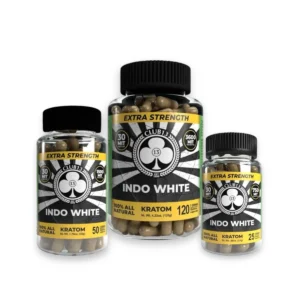 club 13 kratom extra strength capsules indo white 68105