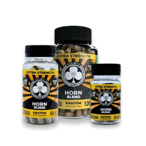 club 13 kratom extra strength capsules horn set 84045