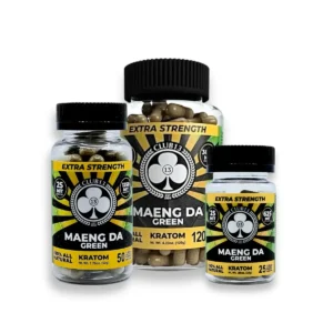 club 13 kratom extra strength capsules maeng da green set 22497