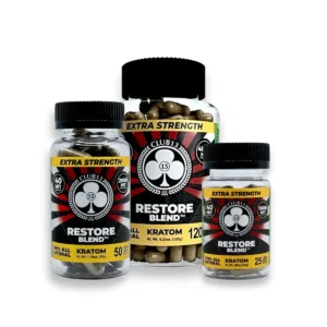 club 13 kratom extra strength capsules restore blend set 61348