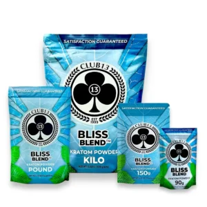 club 13 kratom powder bliss blend set 30344