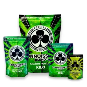 club 13 kratom powder connoisseur blend set 39070