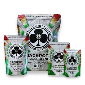 club 13 kratom powder jackpot 4 leaf blend set 93952