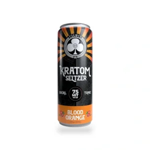 club 13 kratom seltzer blood orange 75mg 12oz 17305