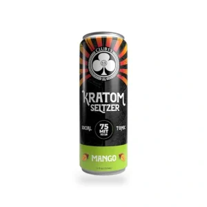club 13 kratom seltzer mango 75mg 12oz 40312